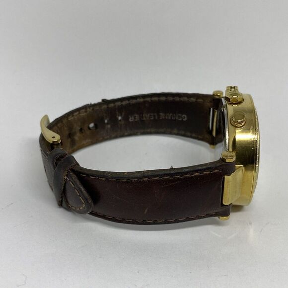 Michael Kors Parker MK2249 Women's Brown Leather Analog Dial Quartz Watch VK715 - Picture 12 of 12